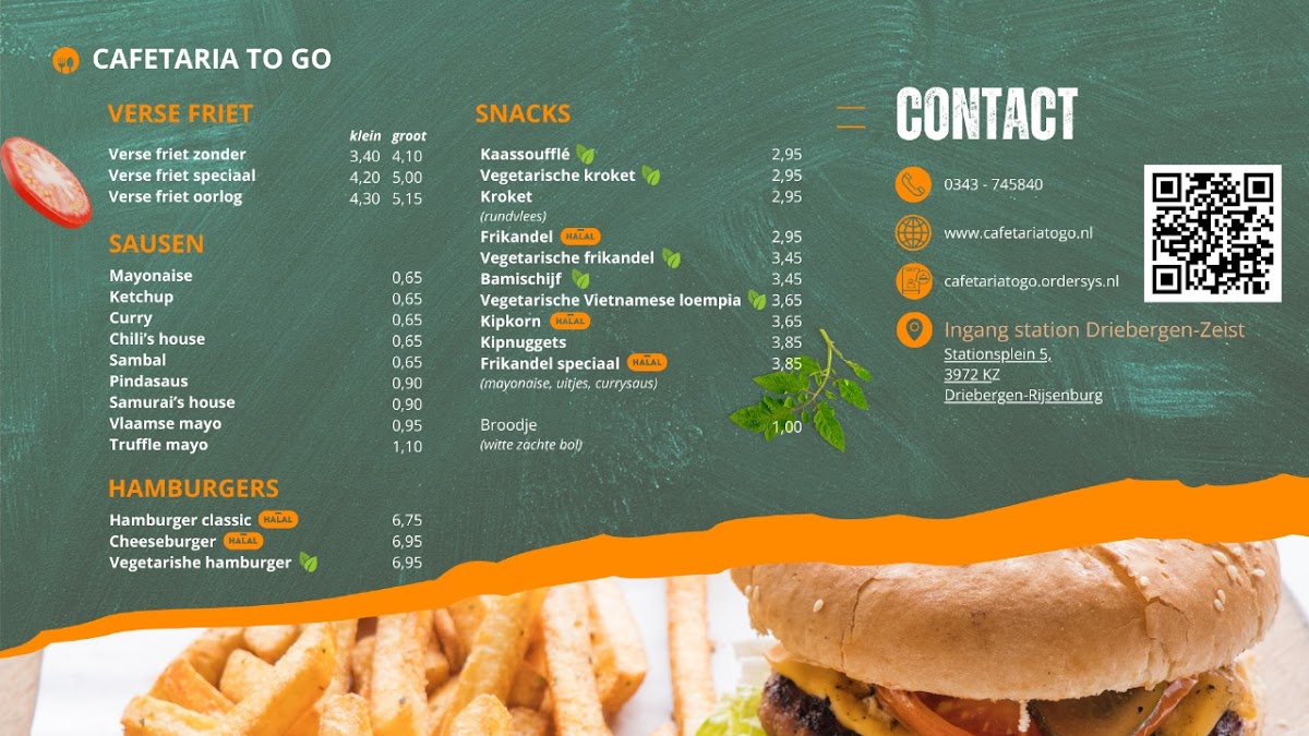 Menu Cafetaria To Go-1
